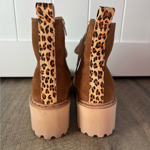 Dolce Vita Hinto Combat Suede Ankle Boot - Picture 6 of 7